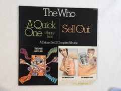 The Who “A Quick One / The Who Sell Out” PRISTINE NEVER PLAYED 1973 2 Vinyl Set!