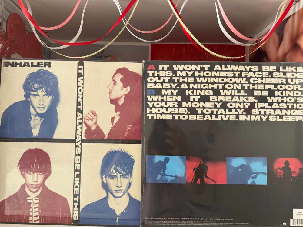 Inhaler – It Won’t Always Be Like This [Black Vinyl 2021, Polydor] Indie Rock