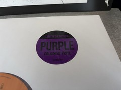 Jeff Buckley Grace UK 2018 Ltd Reissue Purple Vinyl LP Record Ex/VG++