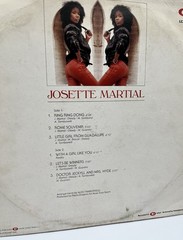Vintage 1984 Josette Martial Self Titled JMP Records Vinyl LP 12 Inch LCME 10455