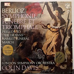 COLIN DAVIS – Berlioz The Trojans (Holland Pressing) – 12″ Vinyl Record LP – EX
