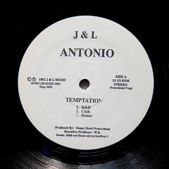 ANTONIO “Temptation” RARE LOCAL MARYLAND ELECTRO FUNK HOUSE IRVIN LEE 12″