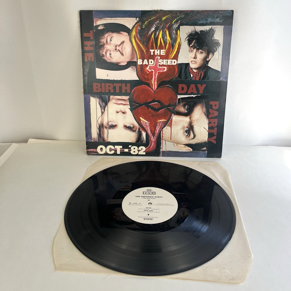 The Birthday Party – The Bad Seed UK 4AD 1983 1st Press Bad 301 12″ EP VG+/VG