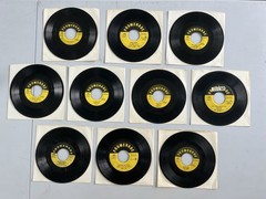 Lot of (10) P-R-O-M-E-N-A-D-E 1950s & 1960s Pop Rock 45 RPM Records – Lot #1