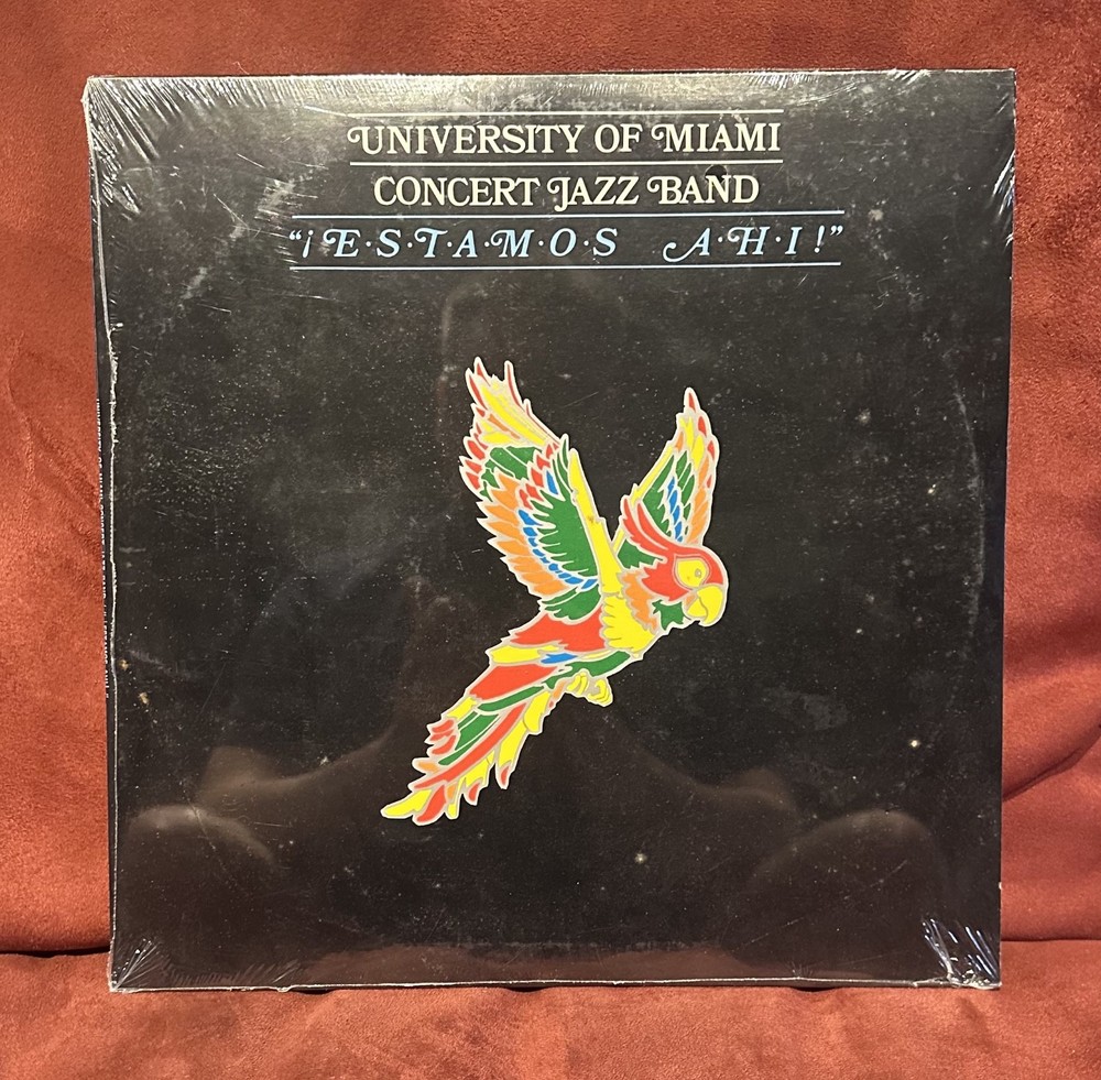 UNIVERSITY OF MIAMI CONCERT JAZZ BAND “Estamos Ahi!” 1983 (Private) NM sealed!