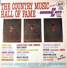 THE COUNTRY MUSIC HALL OF FAME VOL 2 – ORIG 1962 GATEFOLD STEREO NEAR MINT 2 LPs