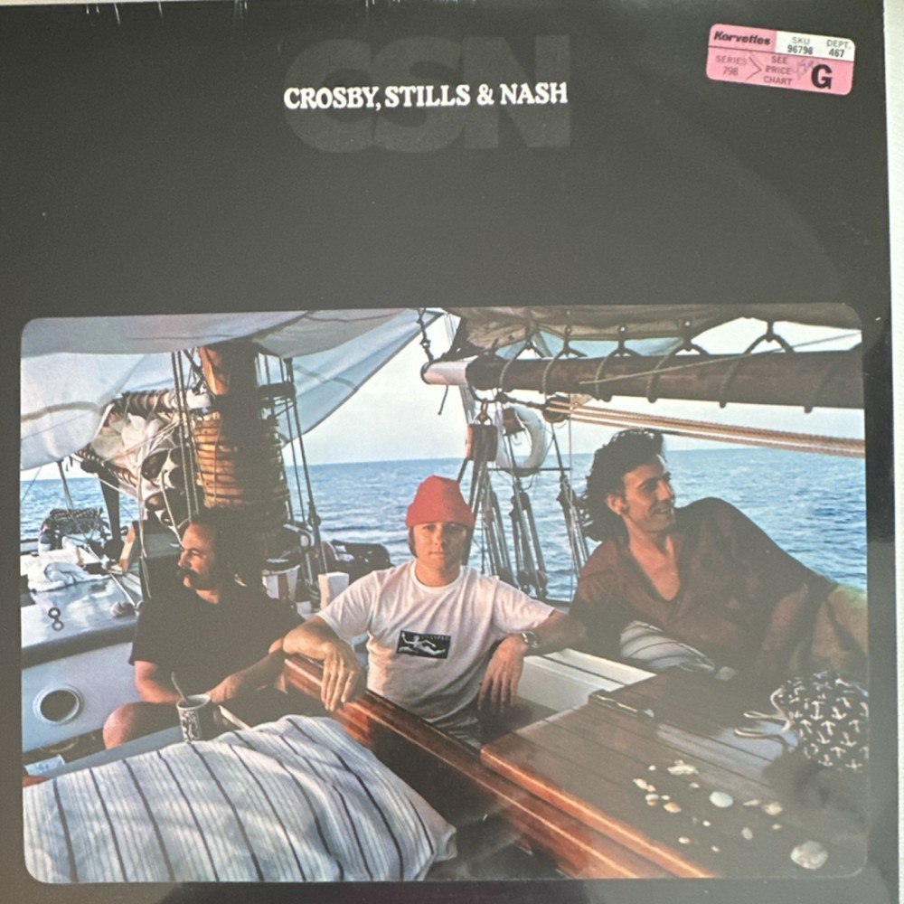 CROSBY, STILLS & NASH – CSN – VINYL LP 12″ – ATLANTIC RECORDS – ROCK