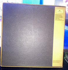 Beethoven 9 Symphonies Karajan Berlin Philharmonic Vinyl 8 LP Box Set DGG Stereo