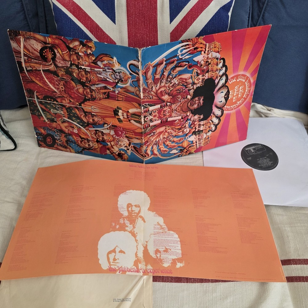 Jimi Hendrix Axis Bold as Love Mono UK 1st press 1968 A1 B1 Vgc + Vinyl