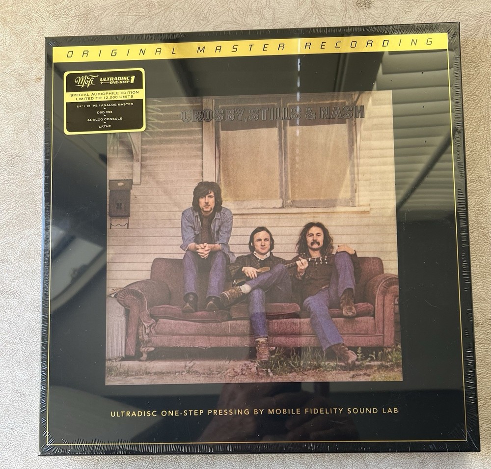 Crosby Stills & Nash MFSL SEALED ONE STEP LP NUMBER 221 !!!