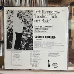 [RADIO/SPOKEN WORD]~EXC LP~BOB HARRINGTON~Laughter, Truth & Music~[1975~WORLD RE