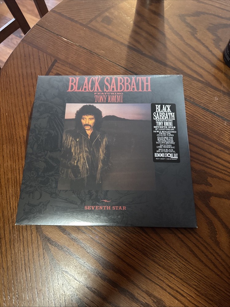 Black Sabbath Featuring Tony Iommi “SEVENTH STAR” VINYL LP RSD 2026 NEW SEALED