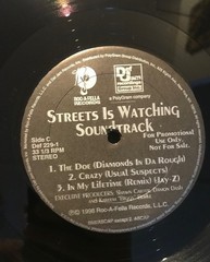 Streets Is Watching OST 2xLp Vinyl Promo 1998 Jay-Z Dj Clue M.O.P. Rell