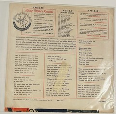 1940’s & 1950’s Young People’s Records Vinyl Album 78 RPM Lot – 5 Records VTG