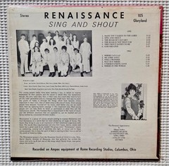 RENAISSANCE Sing And Shout Orig ’71 GLORYLAND Private Xian Garage Outsider VG++
