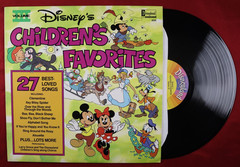 Disney Children’s Favorites Volumes 1 2 3 Vinyl LP Record Set W/ Songbook Lyrics