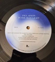 Paul Simon In the Blue Light 180 Gram Pressing Orig Inner Sleeve Insert 2018 LP