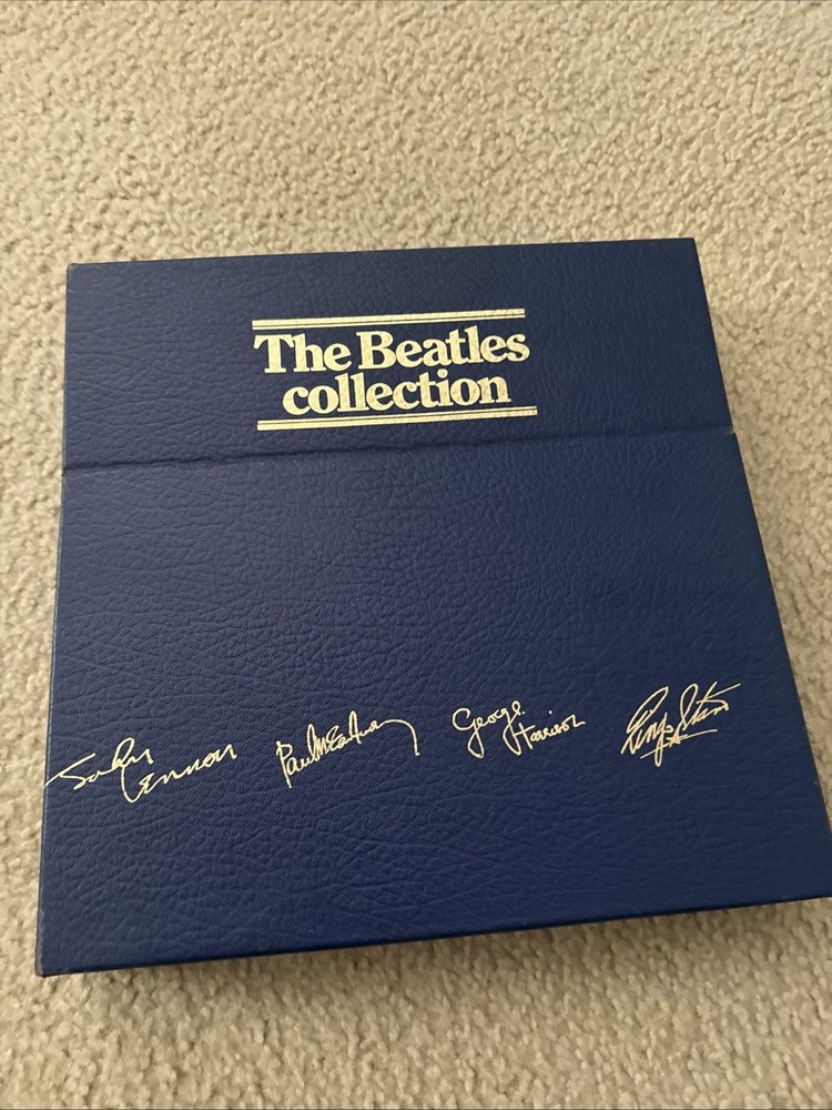 Beatles Collection (British Blue Box) BC 13 LP Vinyl Album Box Set-Near Mint