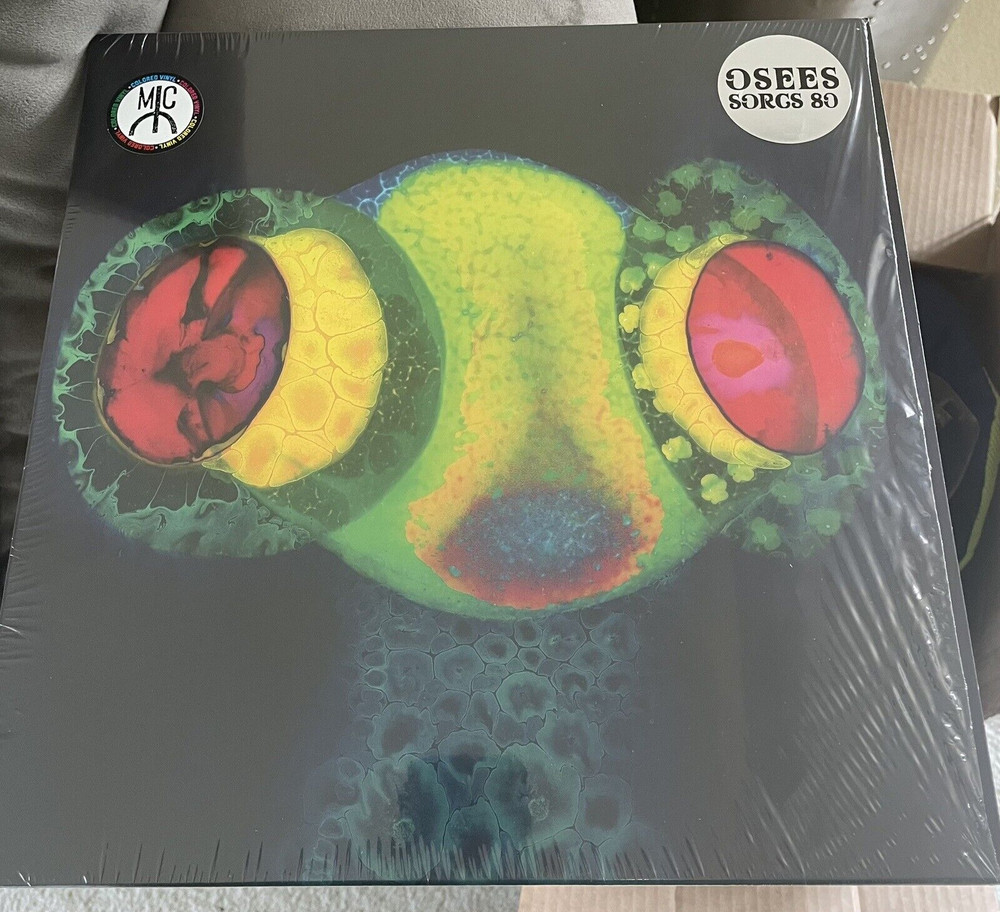 OH SEES Sorcs 80 GREEN / MAGENTA LP NEW osees coachwhips pink brown damaged bug