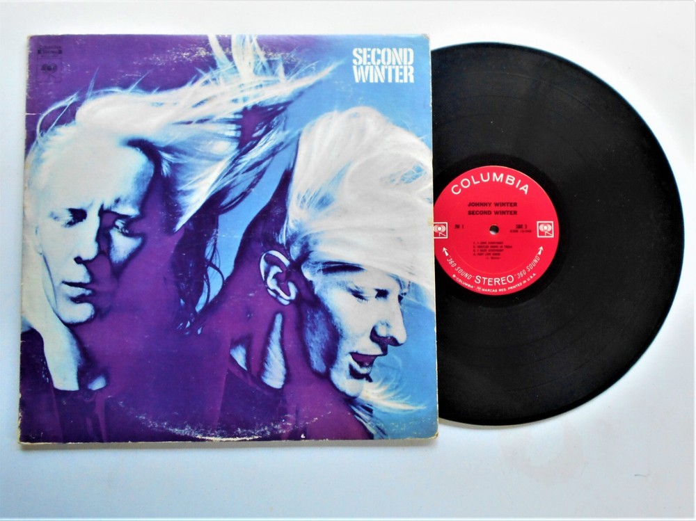 JOHNNY WINTER SECOND WINTER 3 SIDED LP