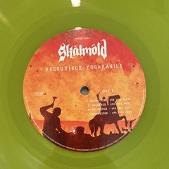 Skalmold Vögguvísur Yggdrasils Limited Green Vinyl LP Folk Metal 2016 Napalm