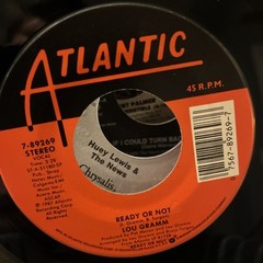 Lou Gramm ‎– Ready Or Not 7″ Jukebox Near Mint #516 45 RPM