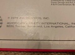 “18 Original Rock & Roll Biggies” 1950s Double Vinyl Album AVI Records 1975