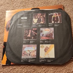 AC/DC Powerage 1978 Atlantic SD 19180 Black Vinyl LP 12″ Stereo