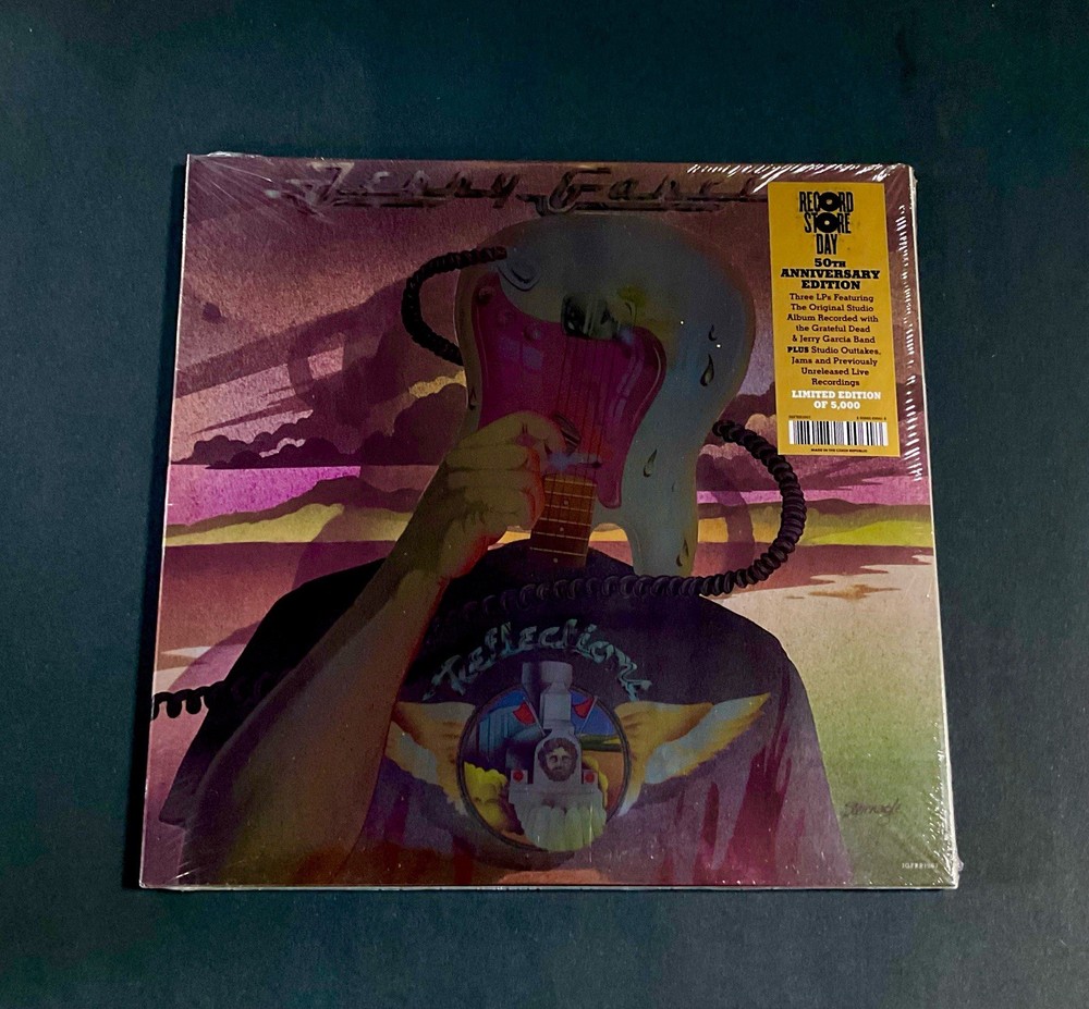 Jerry Garcia – Reflections Deluxe 3LPs On Vinyl Grateful Dead RSD Mirror Cover