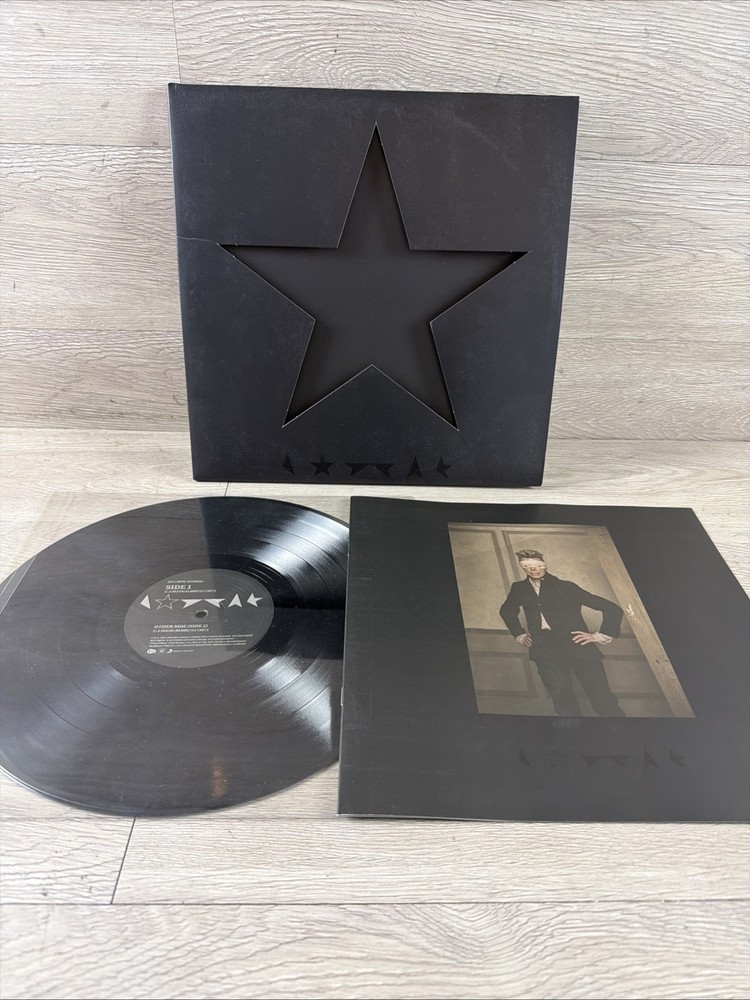 David Bowie Blackstar LP Vinyl Plays Excellent Clean Copy Ex
