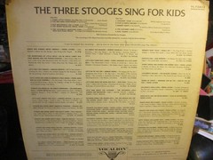 1967 THE THREE STOOGES Sing For Kids LP Vocalion VL 73823 VG-/VG- Scott Spiegel