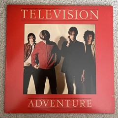 TELEVISION Adventure EX Vinyl LP – 1978 6E-133 – US First Pressing
