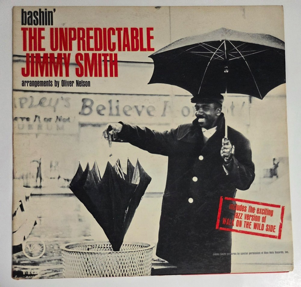 The Unpredictable Jimmy Smith – Bashin’ – (1962) LP – Verve V-8474 – VG+!
