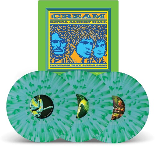 Cream – Royal Albert Hall London May 2-3-5-6 2005 (Live) [New Vinyl LP] Blue, Co