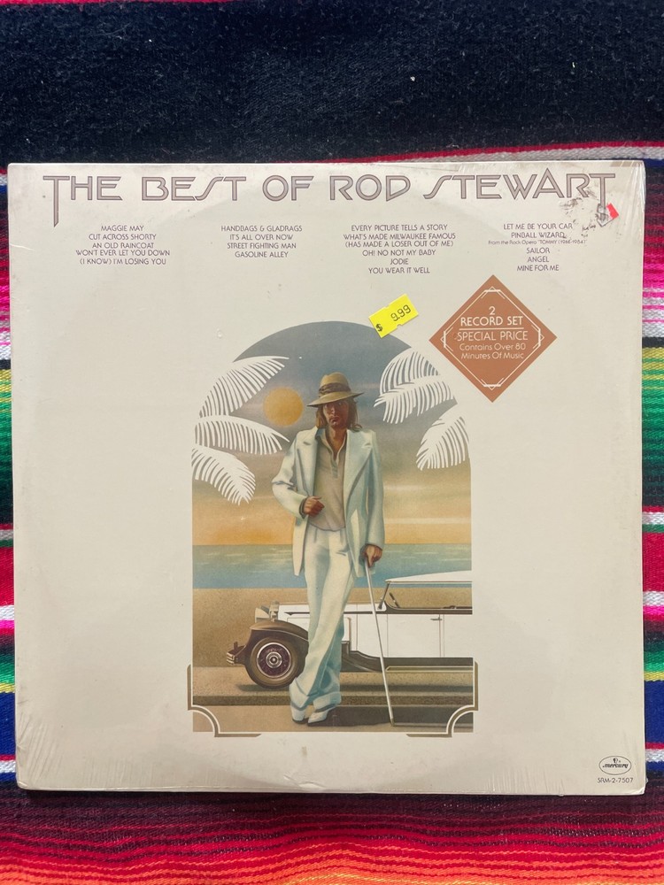 Rod Stewart The Best of Rod Stewart SEALED 2x Vinyl LP Record
