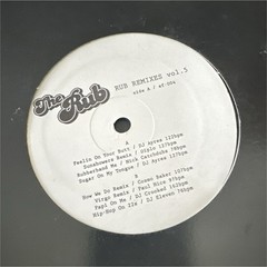 The Rub – Rub Remixes Vol. 5 Smelly Fatso Records 2005 Electronic Remix Vinyl