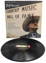 BILL MONROE’S COUNTRY MUSIC HALL OF FAME VINYL LP 1971 DECCA RECORDS STEREO VG+