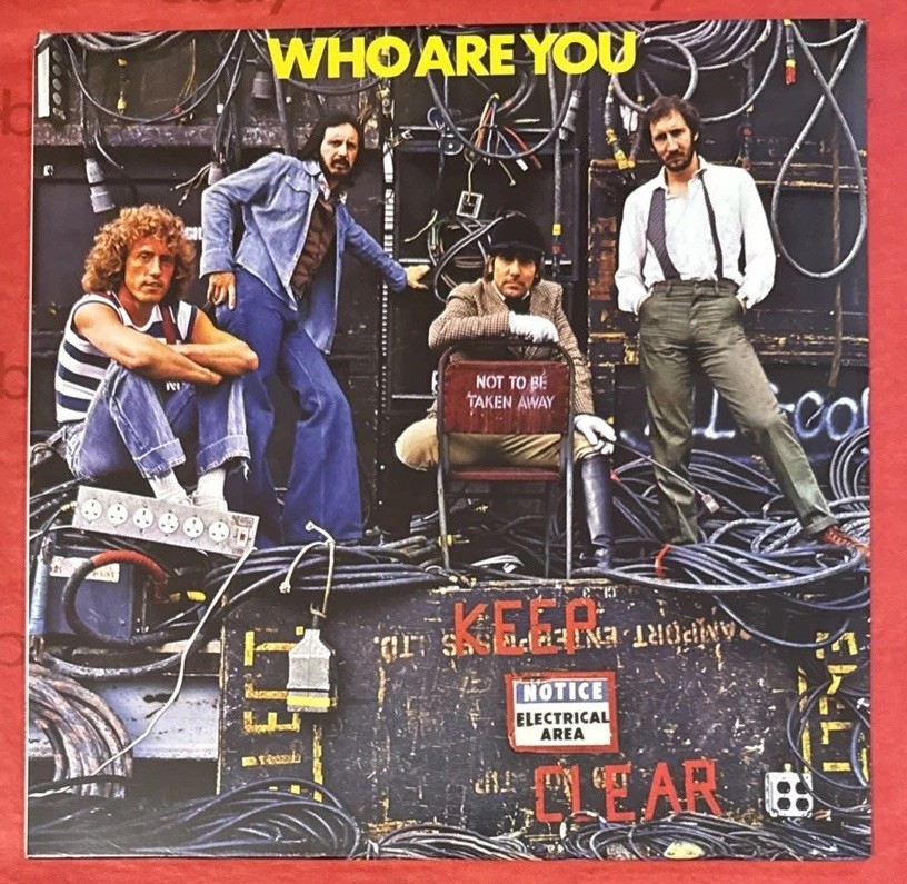 The Who – Who Are You 1978 (Black Vinyl LP Record Reprint 2015) Czech Republic