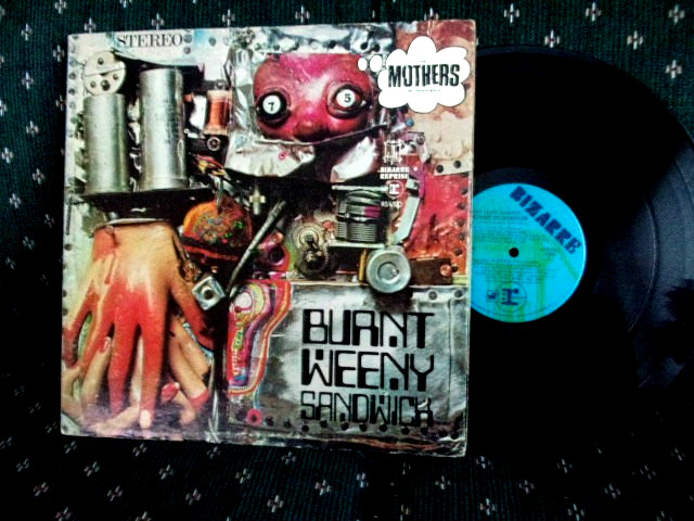 Zappa/Mothers Burnt Weeny Sandwich vinyl LP 1969 Bizarre VG+/VG+