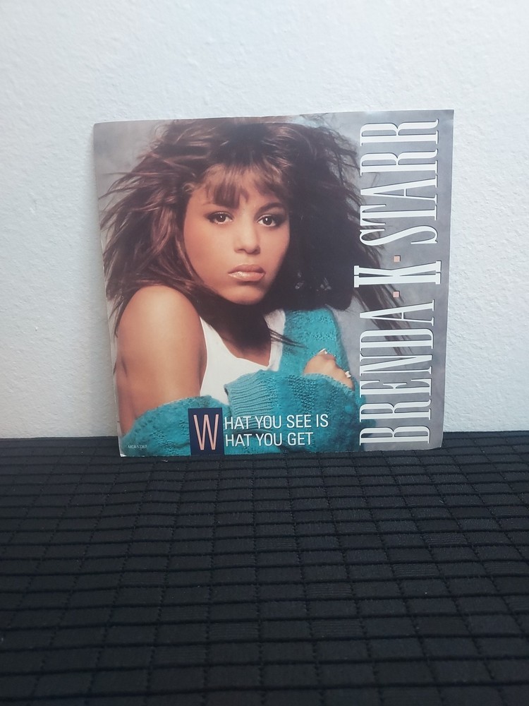 BREND K. STARR “WHAT YOU SEE IS WHAT YOU GET” 45 PS