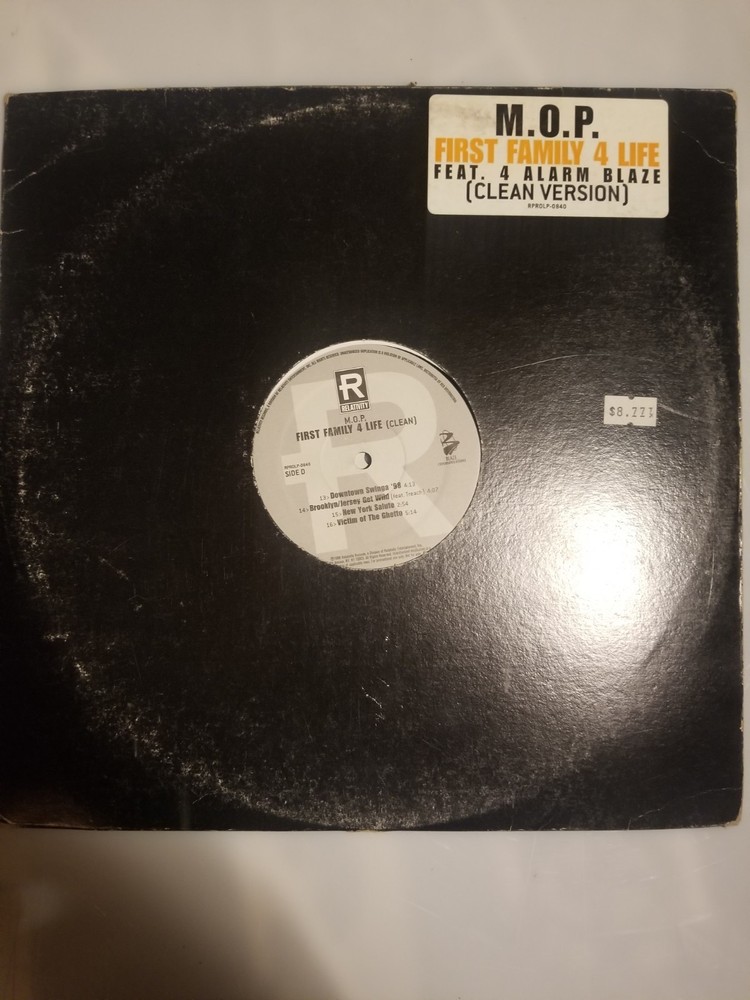 Vinyl Record Set M.O.P. First Family 4 Life Original Clean Pressing Rap Music