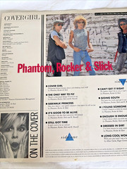 PHANTOM, ROCKER & SLICK ** Cover Girl ** ORIGINAL 1986 USA Vinyl LP – SEALED