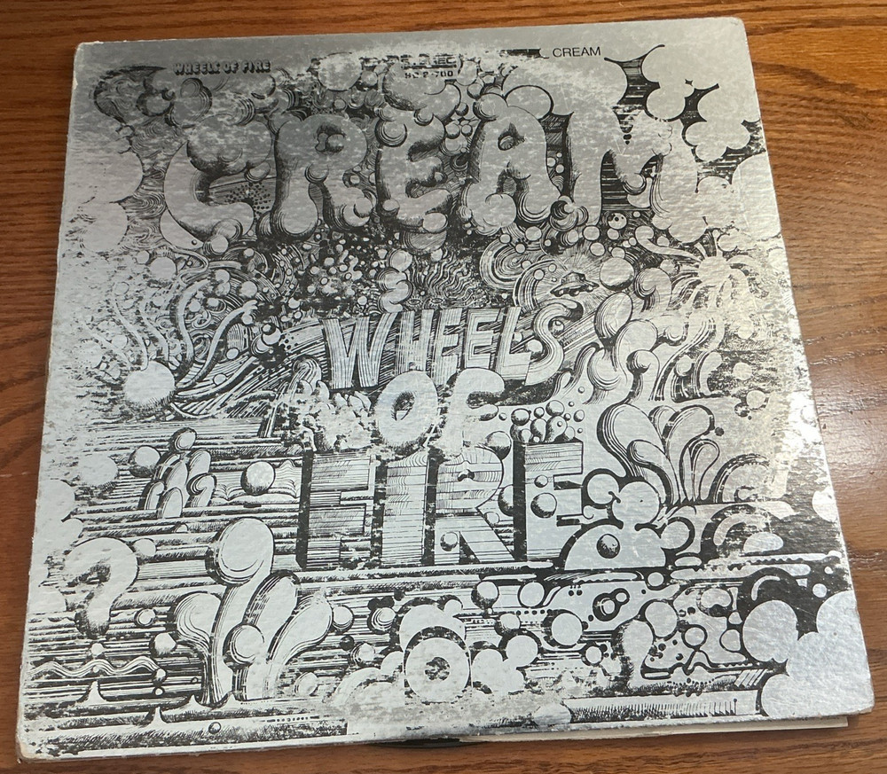 Cream Wheels of Fire 1968 ATCO Records Stereo SD-2-700 2LP’s VERY GOOD 60’s Rock