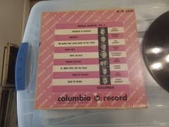 33 1/3 rpm EP ~ “Popular Favorites, Vol. 8” Original Artists – Columbia. T