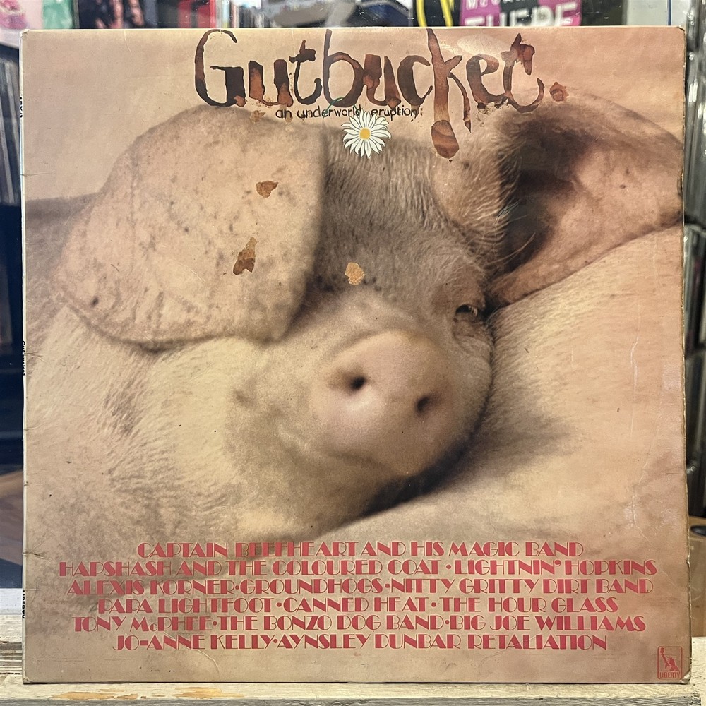 [ROCK/POP]~VG+/VG LP~VARIOUS ARTISTS~GUTBUCKET: AN UNDERWORLD ERUPTION~[1969]~UK