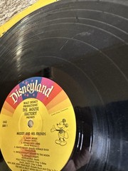 Disneyland Records The Mouse Factory Presents Mickey And His Friends LP 1972