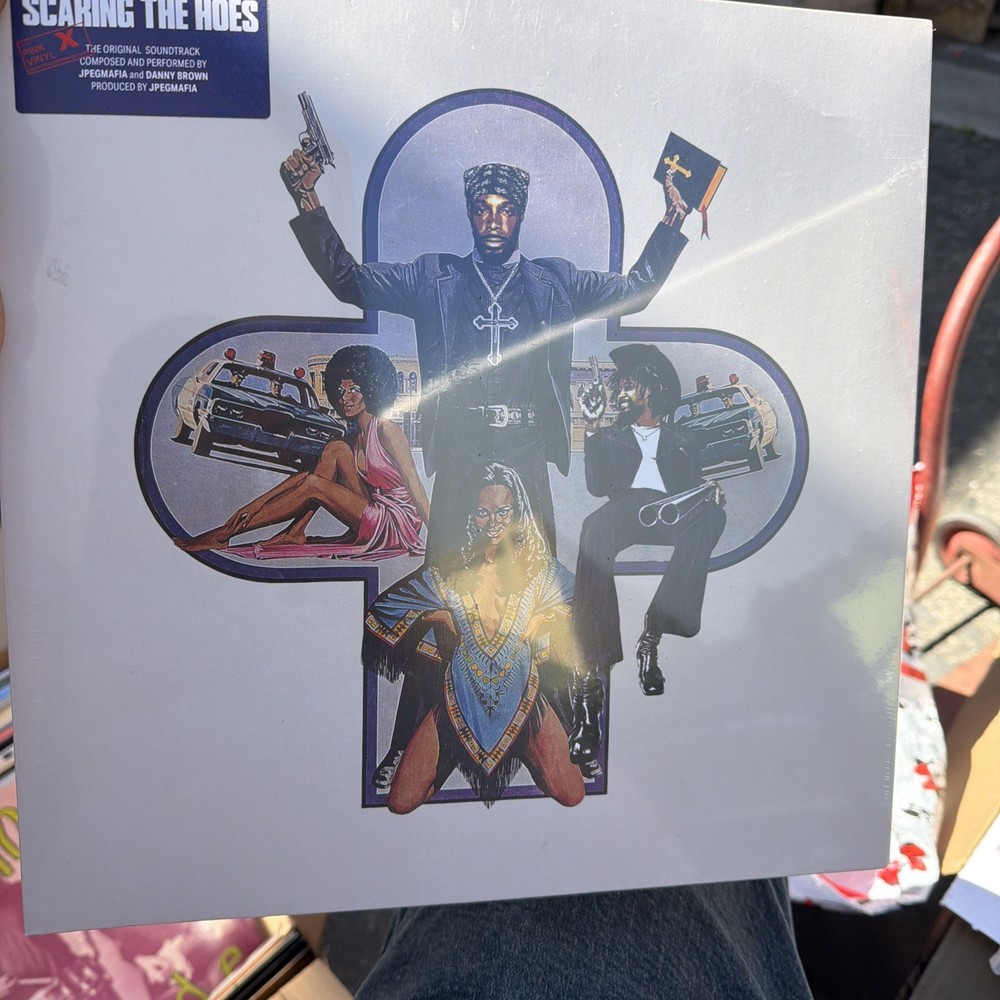 JPEGMAFIA & Danny Brown Scaring The Hoes HHV Exclusive Pink Vinyl Hip Hop Lp NEW