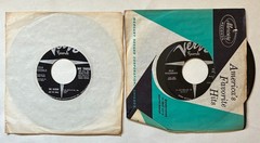 Lot of 25 jazz Vinyl Records 45s Singles 1950s Ella Fitzgerald Louis Armstrong