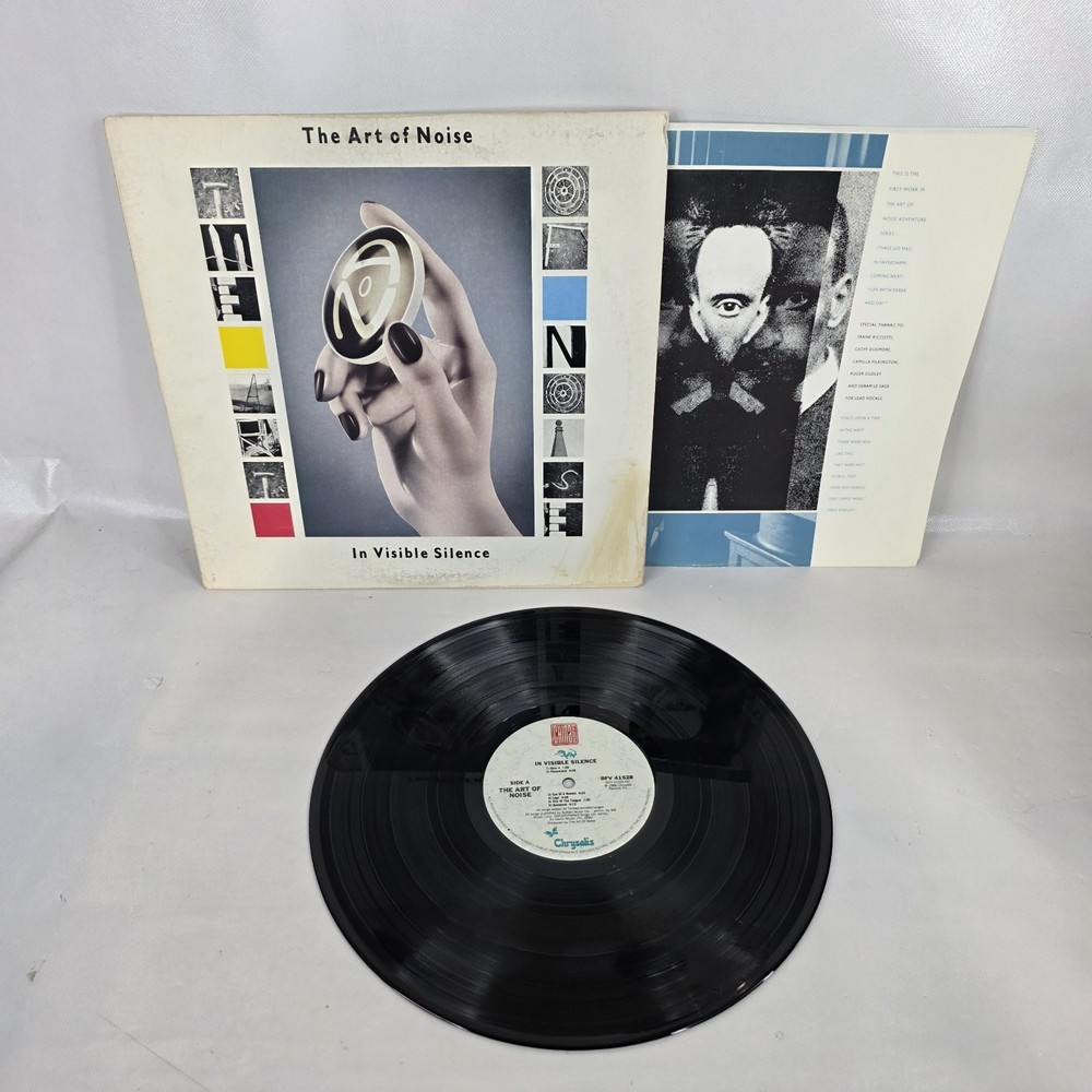 The Art of Noise In Visible Silence 1986 12″ Vinyl LP Record Chrysalis BFV-41528