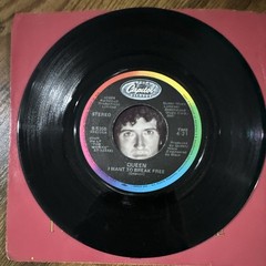 Queen I Want To Break Free/Machines 7″ 45 RPM Vinyl Single 1984 Capitol B-5350
